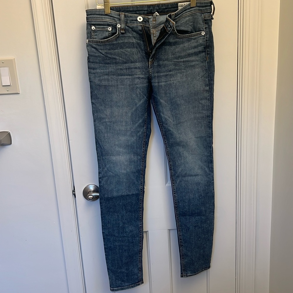 Rag & bone “cate mid rise skinny” size 27